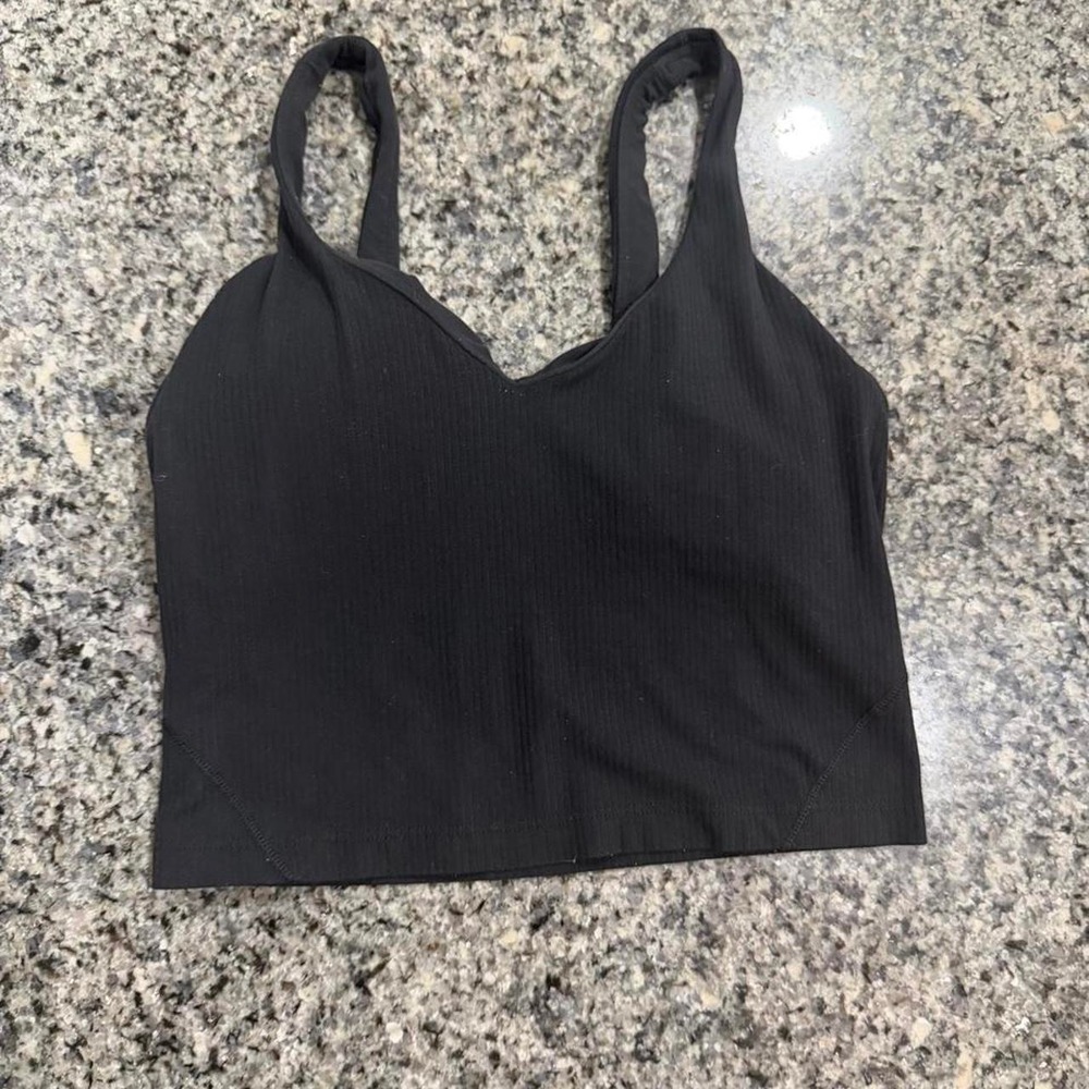 Lululemon Align Ribbed Tank Top Black